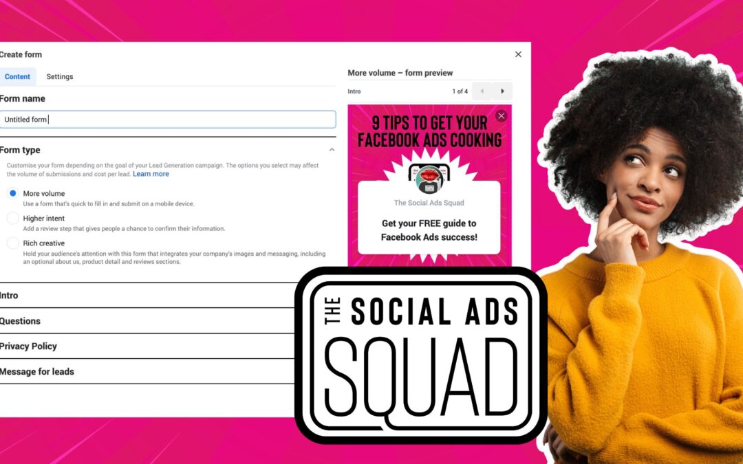 The Power of Facebook Lead Form Ads